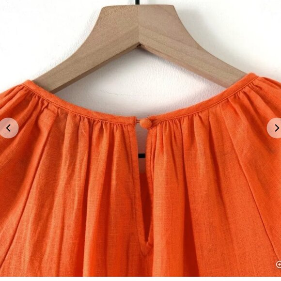 J. Crew Palermo smocked-waist mini dress in linen - Picture 5 of 5